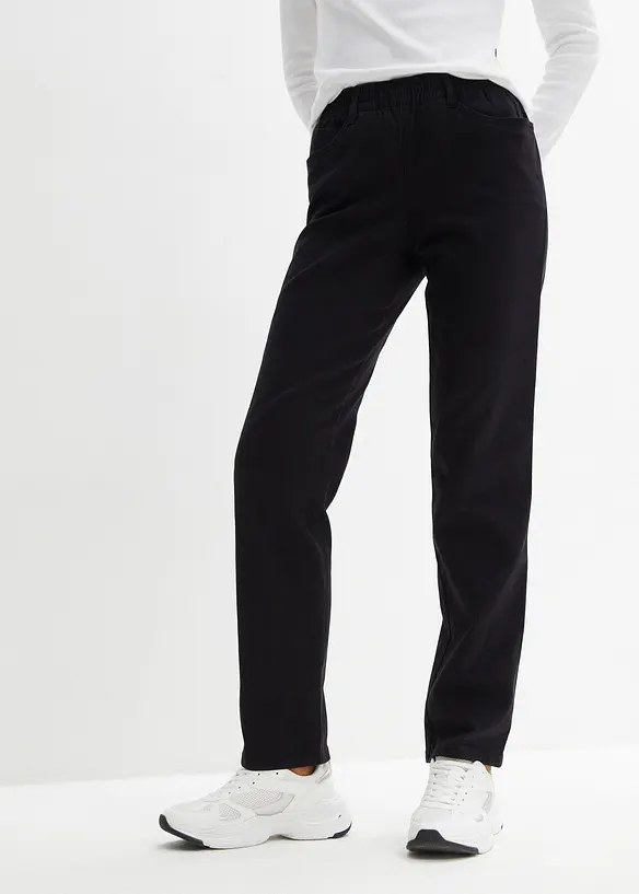 Straight jeans, mid waist (set van 2), bonprix