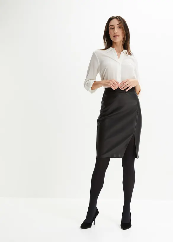 Panty-ouvert met gerecycled polyamide 80 den, bonprix