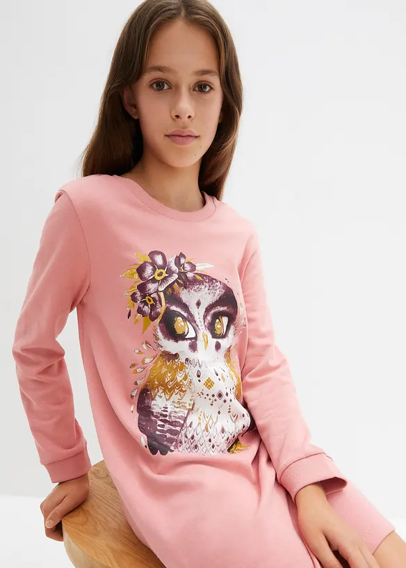Sweatjurk van katoen, bonprix