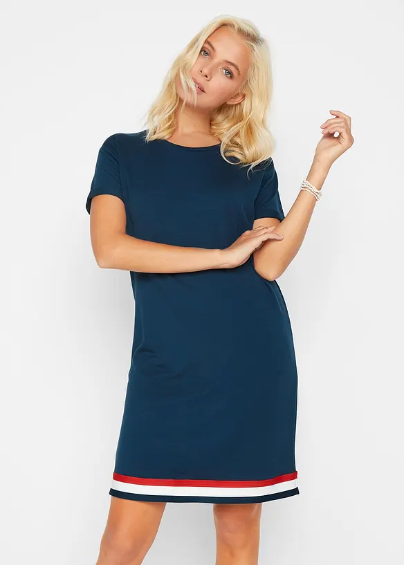 Jersey jurk in een zachte viscosemix, bonprix