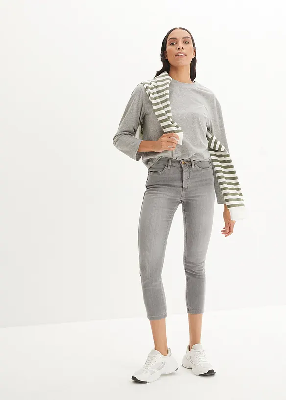 7/8 comfort stretch jeans, skinny, bonprix