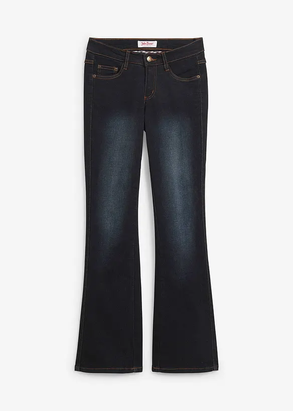 Boorcut jeans met corrigerend effect, mid waist, bonprix