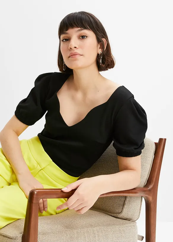 Shirt met pofmouwen, BODYFLIRT