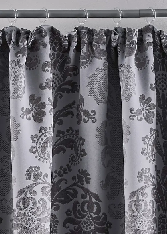 Isolerend verduisterend gordijn van jacquard (1 stuk), bonprix