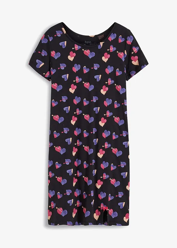 Kort nachthemd van biologisch katoen, bonprix