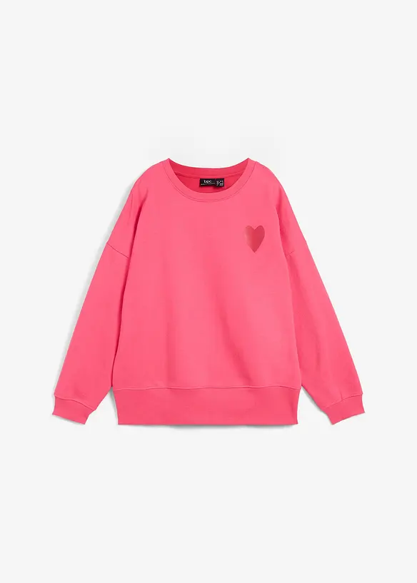 Oversized sweater van biologisch katoen, bonprix