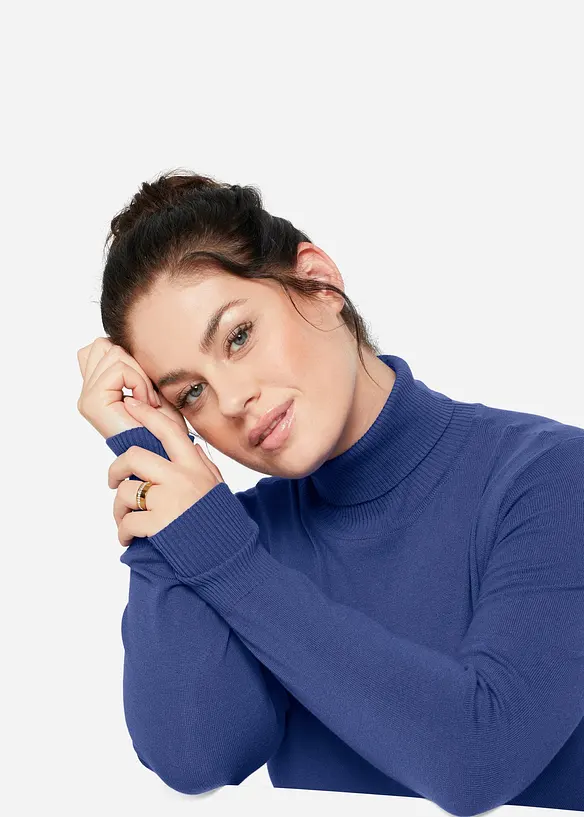 Fijngebreide coltrui, bonprix