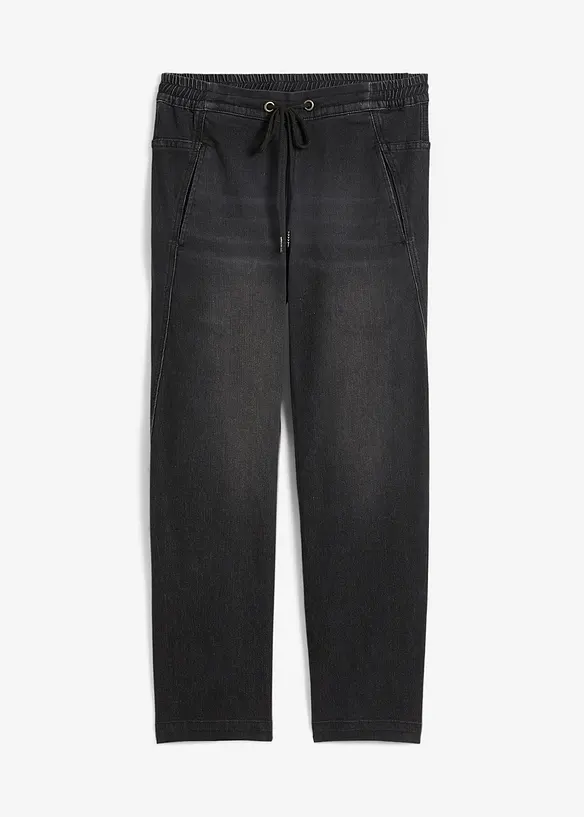 Boyfriend jeans mid waist, cropped, bonprix