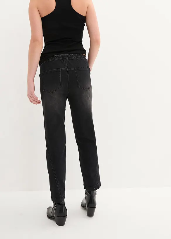 Boyfriend jeans mid waist, cropped, bonprix