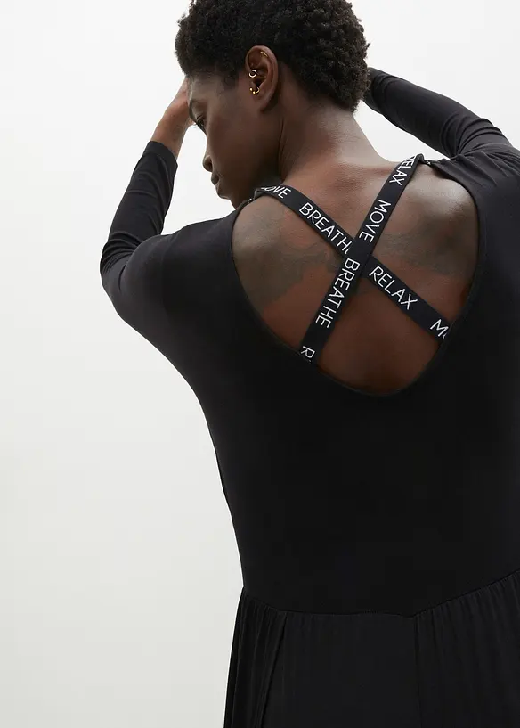 Sport jumpsuit met soepel viscose, bonprix
