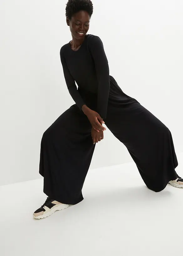 Sport jumpsuit met soepel viscose, bonprix