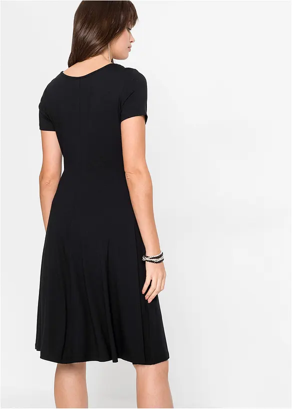 Jersey jurk in een viscosemix, bonprix