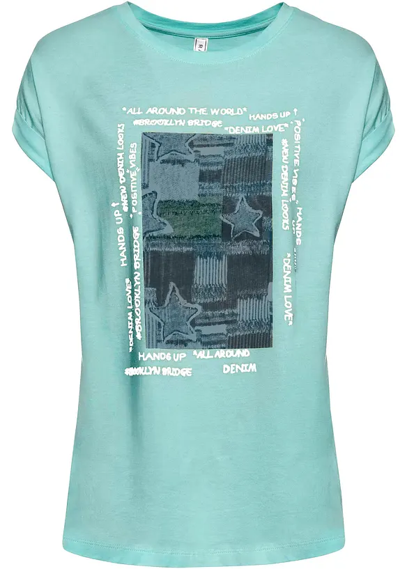 Shirt met print, bonprix