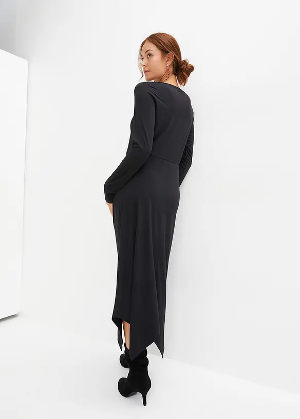 Midi jurk met gerecycled polyester, BODYFLIRT