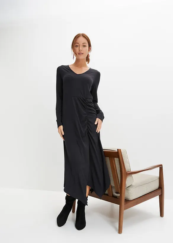 Midi jurk met gerecycled polyester, BODYFLIRT