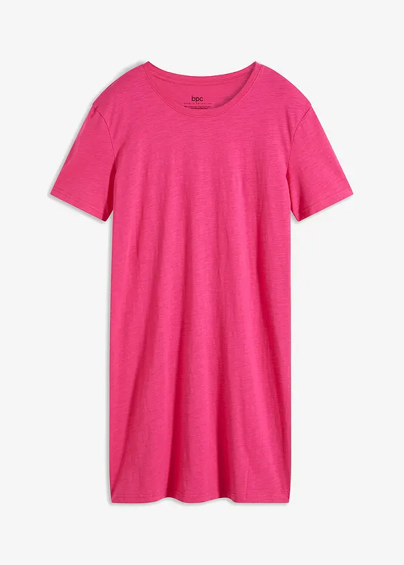 Oversized nachthemd van slubgaren, bonprix