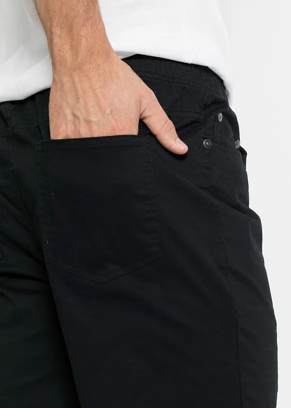 Regular fit stretch instapbroek, straight, bonprix