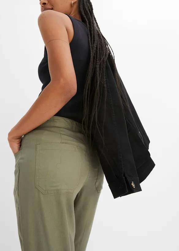 Lichte cargo broek van soepele Lyocell, bonprix