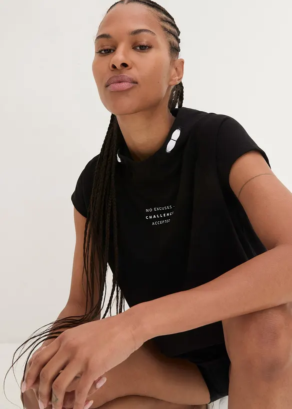 Sportshirt met capuchon, bonprix