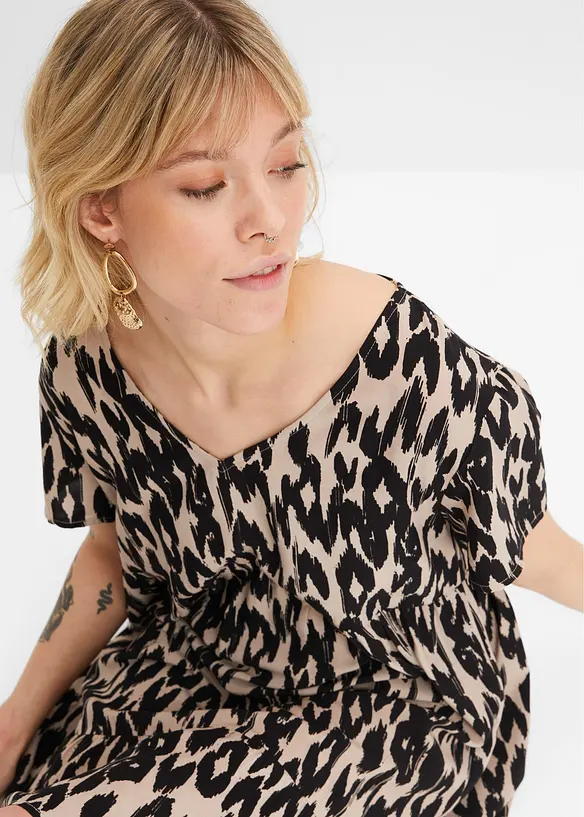 Tuniekjurk van soepele viscose, bonprix