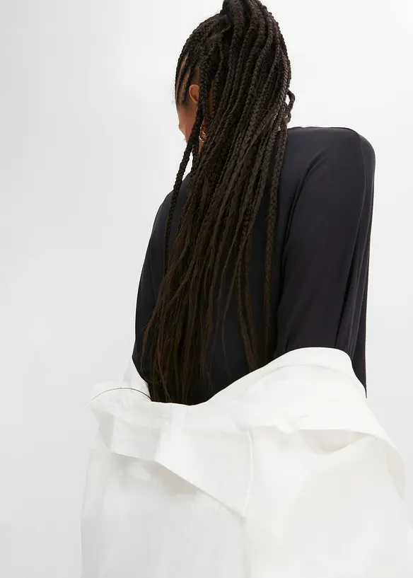 Longshirt in een fijne viscosemix, bonprix