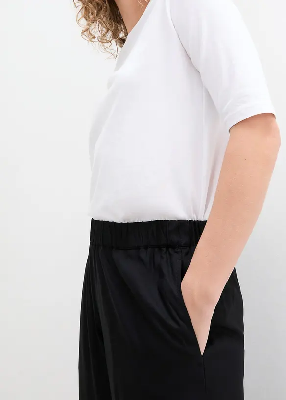 Vijde culotte van viscose, bonprix