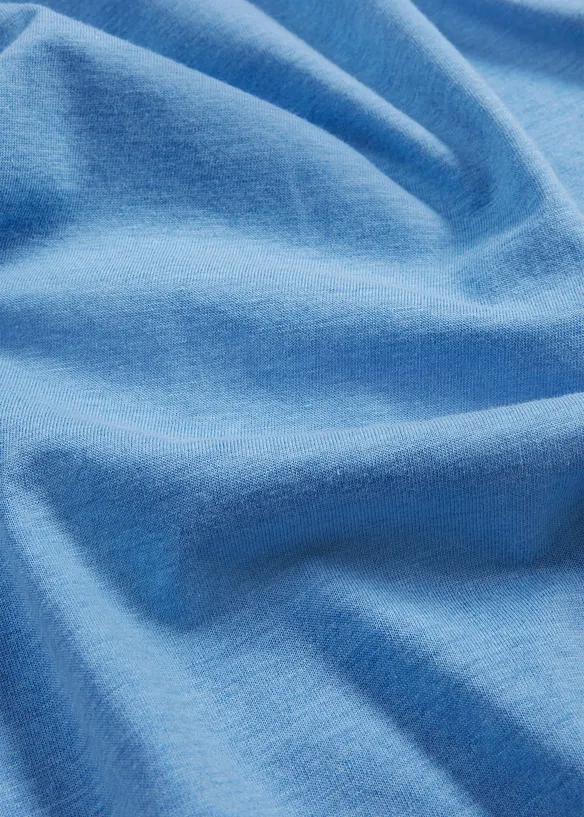Shirt met zijde, bonprix