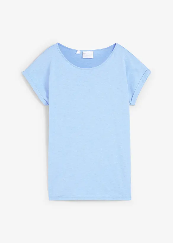 Shirt met zijde, bonprix