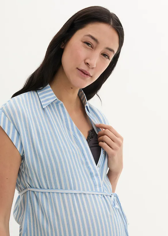 Zwangerschapsblouse / voedingsblouse van viscose, bonprix
