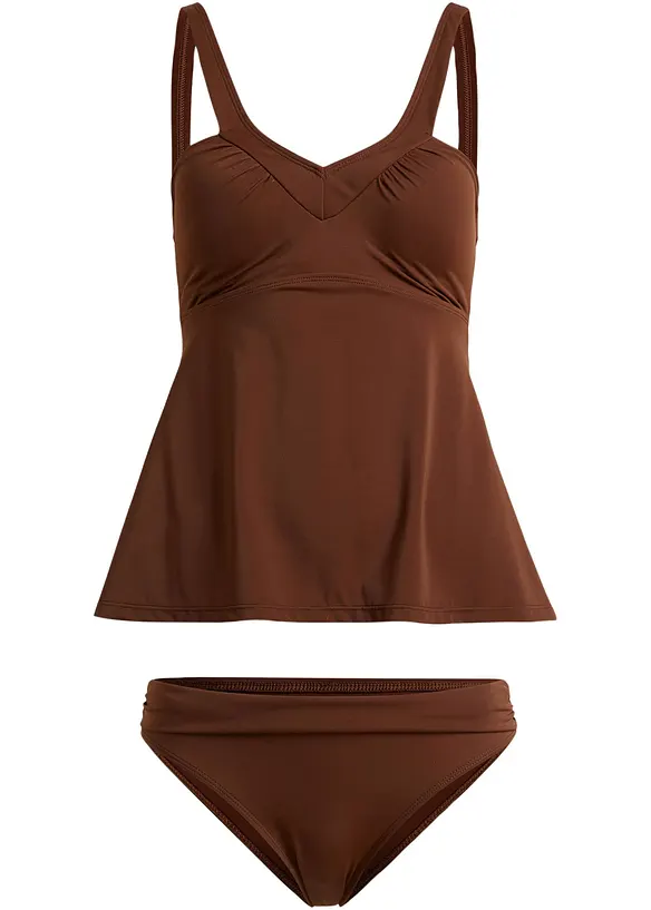 Tankini met gerecycled polyamide (2-dlg. set), bonprix