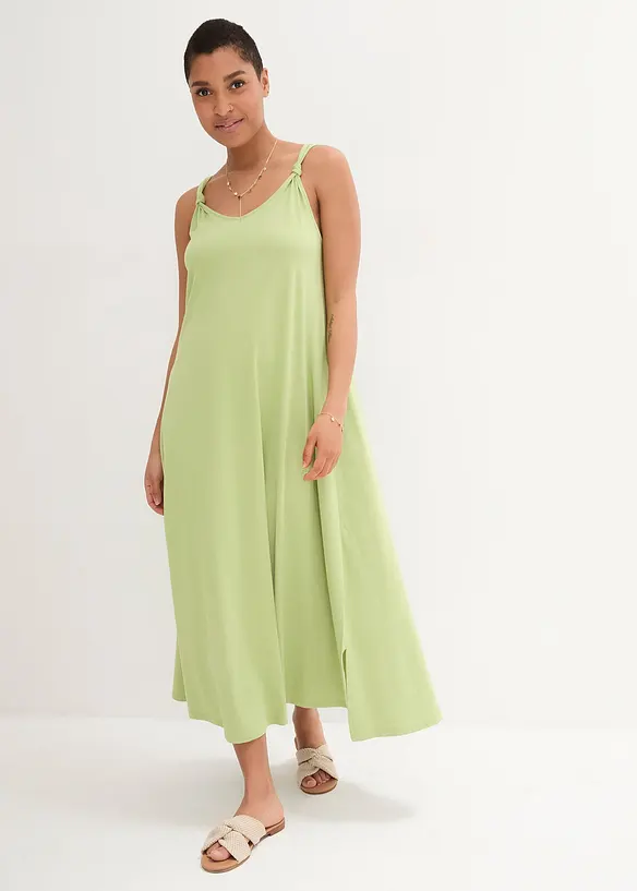 Maxi jersey jurk van biologisch katoe, bonprix