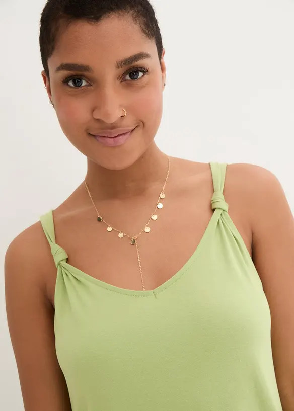 Maxi jersey jurk van biologisch katoe, bonprix