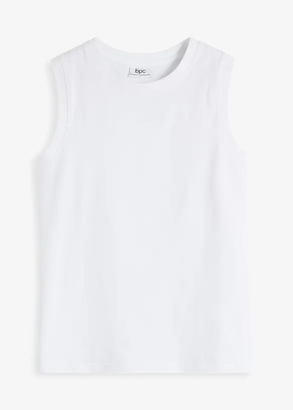 Jersey top met biologisch katoen, bonprix