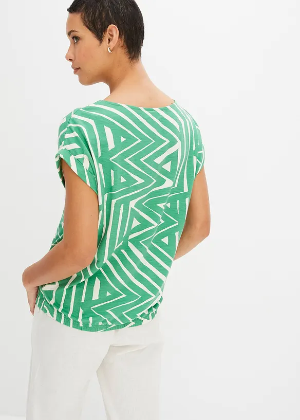 Gedessineerd oversized shirt, bonprix