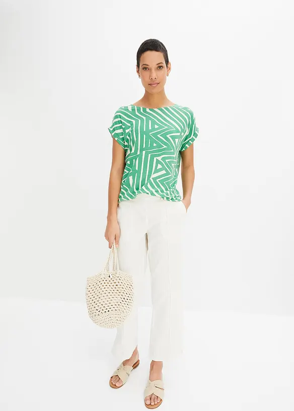 Gedessineerd oversized shirt, bonprix