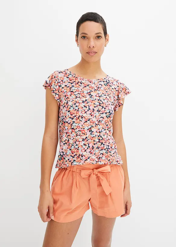 Shirt met volantmouwen, bonprix