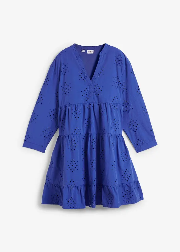Tuniekjurk met broderie anglaise, bonprix