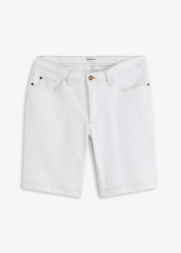 Stretch jeans bermuda, regular fit, bonprix
