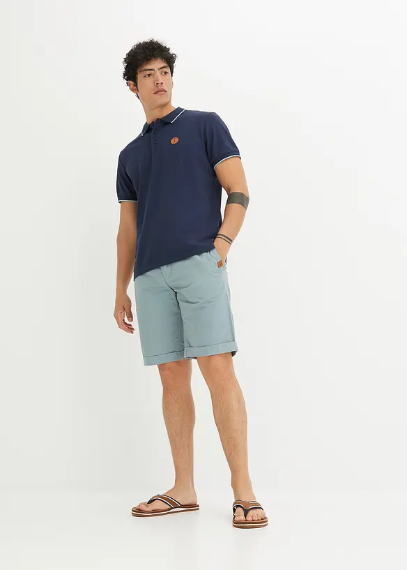 Piqué-poloshirt van biologisch katoen, bonprix
