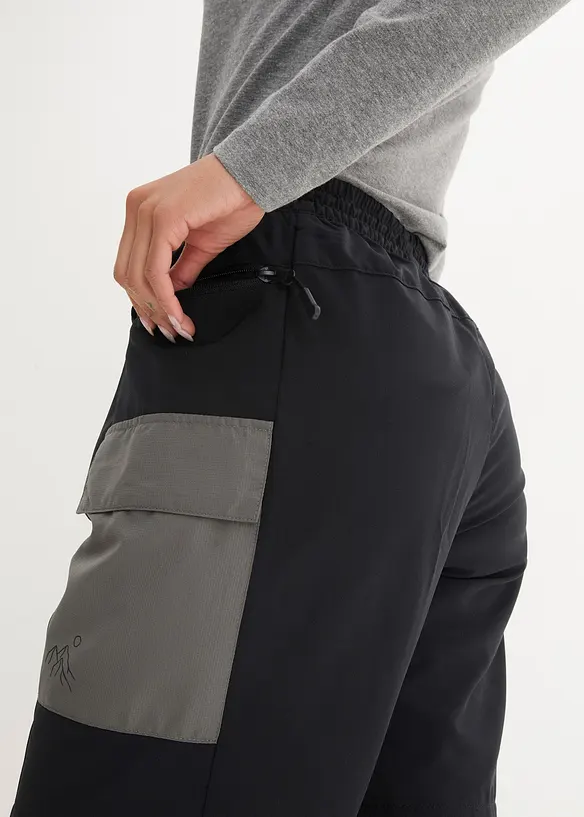 Outdoor bermuda met cargozakken, sneldrogend, bonprix