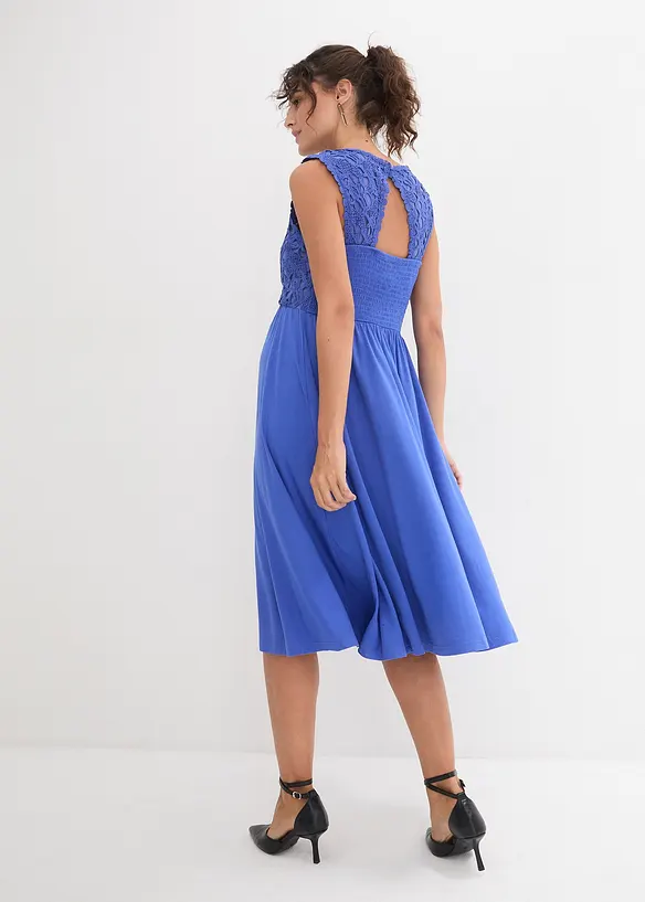 Jersey zwangerschapsjurk met kant, bonprix