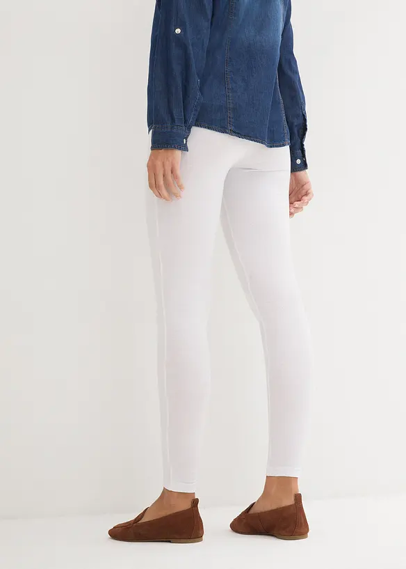Legging met biologisch katoen (set van 2), bonprix