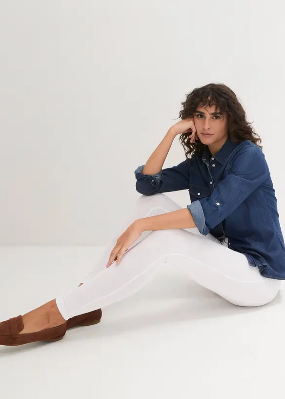 Legging met biologisch katoen (set van 2), bonprix