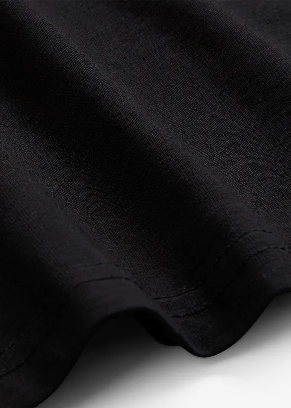 Jersey jurk met biologisch katoen en stretch, bonprix