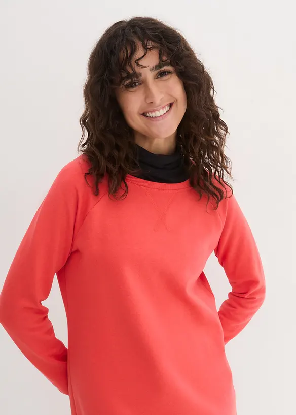 Sweatjurk van zacht frotté, bonprix