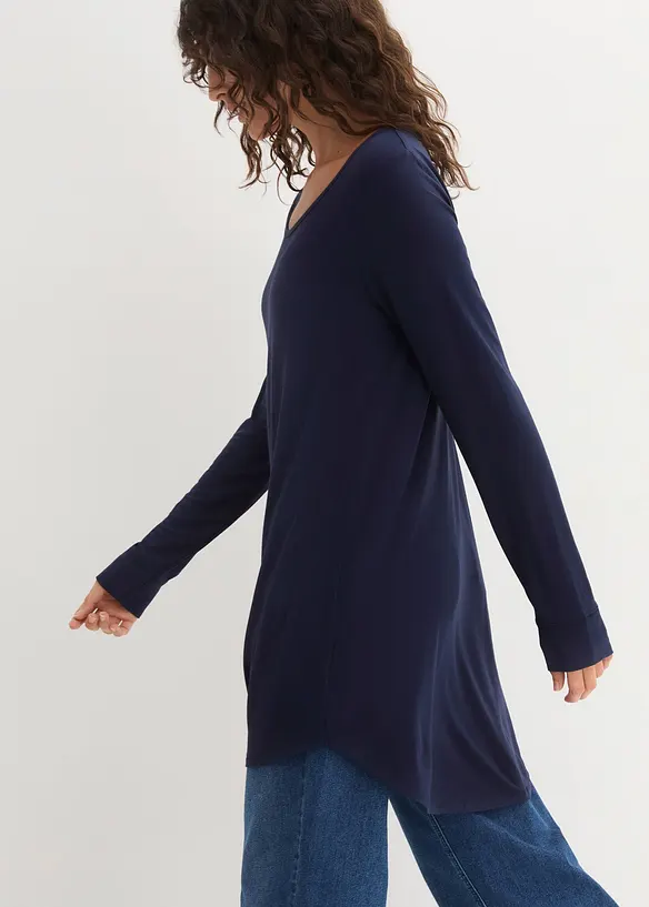 Longshirt met lange mouwen, bonprix