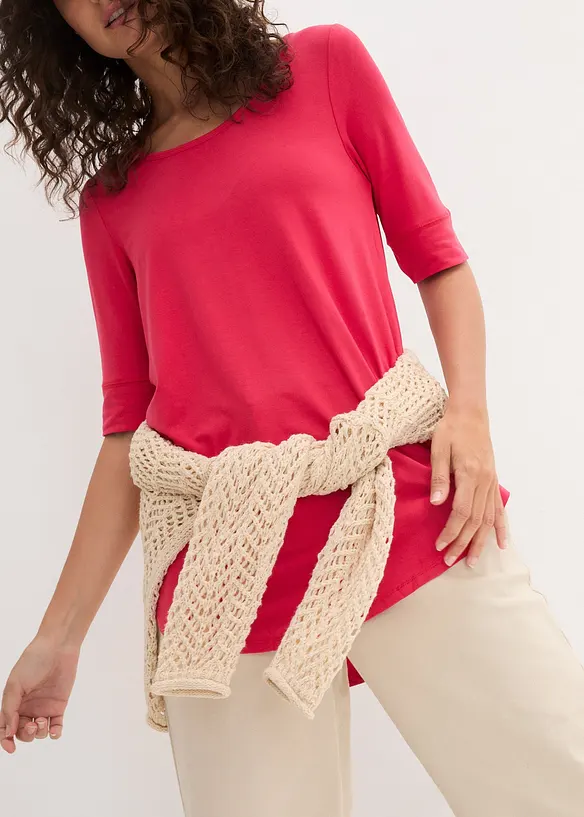 Longshirt van zachte viscose, bonprix