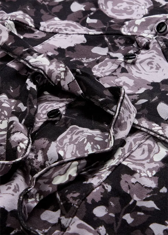 Maxi shirtjurk, korte mouw, bonprix