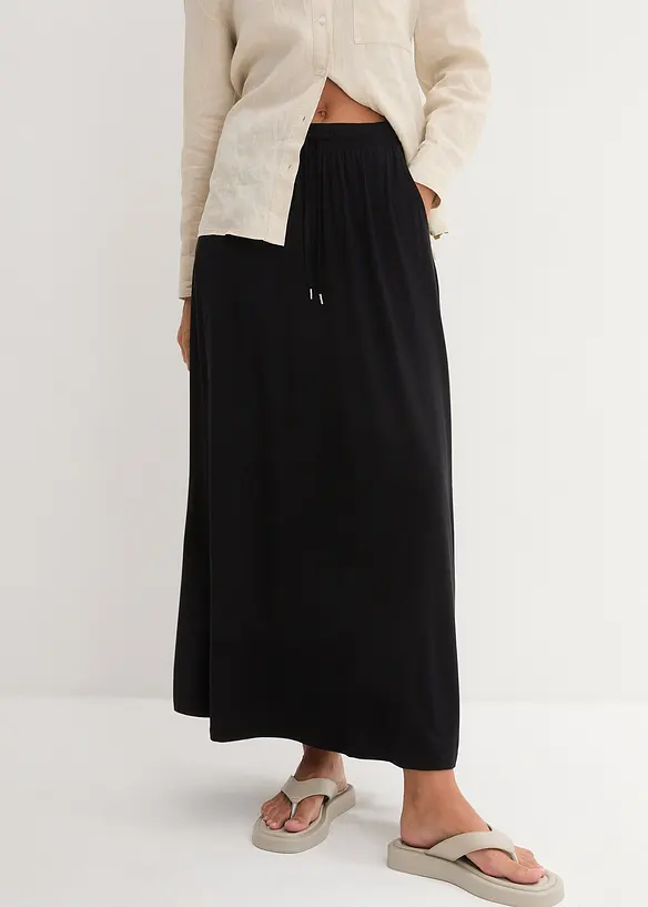 Jersey rok van een viscose-mix, bonprix