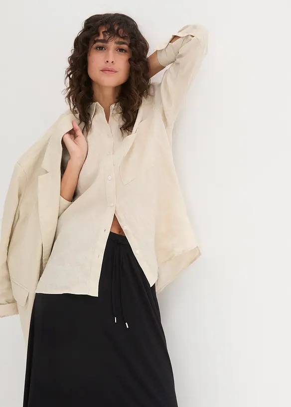 Jersey rok van een viscose-mix, bonprix